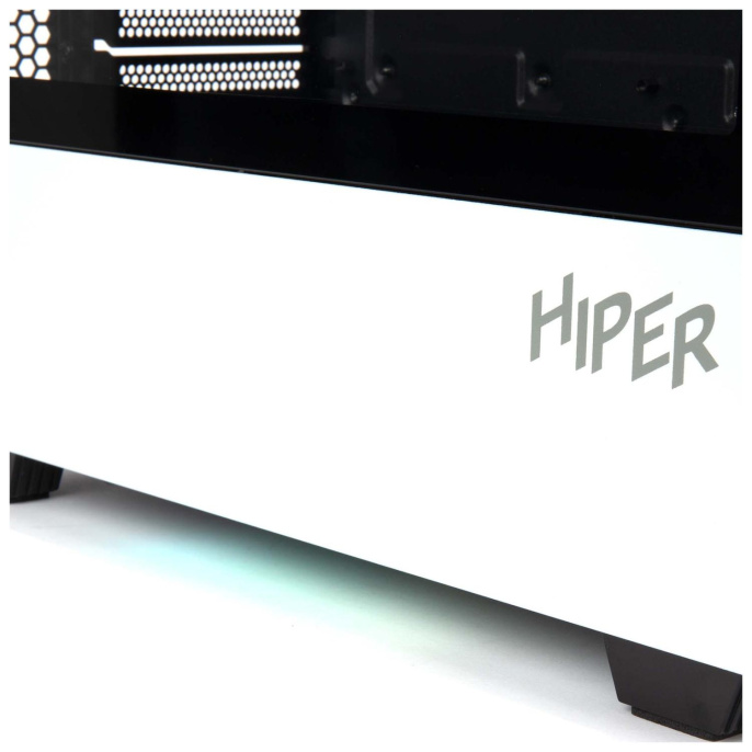 Корпус ATX HIPER PW81, Midi-Tower, без БП,  белый