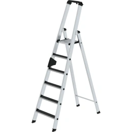 Стремянка MUNK 6 ступеней с покрытием Clip-Step R13 рукоятка Ergo-pad 041626