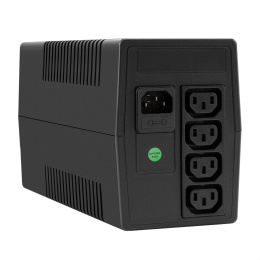ИБП ExeGate Power NB-400.LED.AVR.4C13 (400VA/240W, LED, AVR, 4*C13, батарея 12V 4.5Ah, Black) EX299621RUS