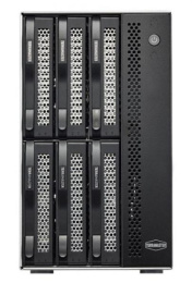 Внешний корпус для жёстких дисков TerraMaster D6-320 DAS tower/JBOD,Single Disk/up to 6 SATA 3,5' or 2,5' /1xUSB3.2 Type-C gen2/1xPS/1YW