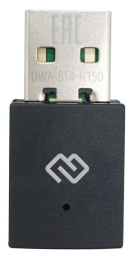 Wi-Fi + Bluetooth адаптер Digma DWA-BT4-N150 USB 2.0