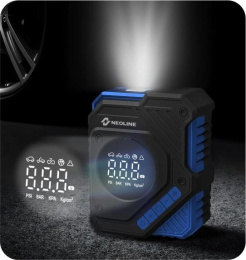 Автомобильный компрессор Neoline Dela S 23л/мин шланг 0.54м