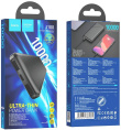 Внешний аккумулятор (Power Bank) Hoco J100 High-ranking,  10000мAч,  черный