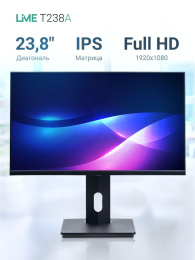 Монитор Lime 23.8" T238A Black