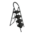 Стремянка с 4-мя широкими ступенями SevenBerg Prima Lux черная 4687202292547