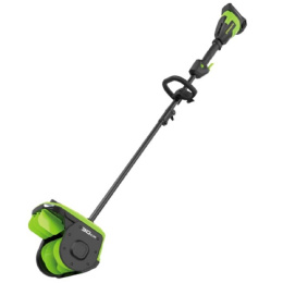 Greenworks Снегоуборщик аккумуляторный GD40SS2, 40V, 30 см, с регулируемым направлением выброса, бесщеточный, с 1хАКБ 4 Ач и ЗУ [2603107UB]