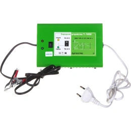 Зарядное устройство АВТОЭЛЕКТРИКА Т-1050 импульсное, автомат, световая индикация, 12V, I заряда 0,1-9А, восстановление АКБ 0,5-90а/ч, WET, AGM, GEL 830