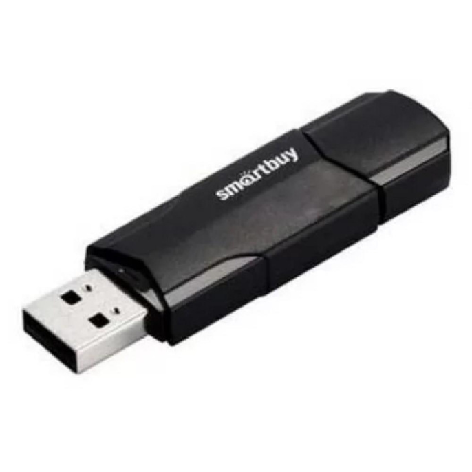 Smartbuy USB Drive 4GB CLUE Black SB4GBCLU-K