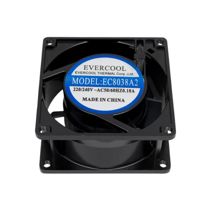 Осевой вентилятор охлаждения EVERCOOL 80x80x38 220b EC8038A2HST 2015277428