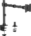 Кронштейн для мониторов Cactus CS-VM-D49-BK, до 49", до 20кг, настольный, поворот и наклон, черный