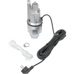 Насос вибрационный погружной Forsage 230 В, 50 Гц, 280 Вт, 18 л/мин F-VMP60 ALU(61168)
