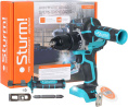 Дрель-шуруповерт Sturm! CD1880 аккум. патрон:быстрозажимной
