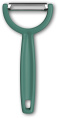 Овощечистка Victorinox Ypsoс лезвием двухсторон. зеленый упак.:европодвес (6.0963.4)