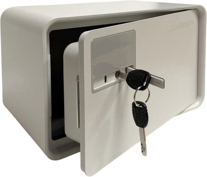 Сейф мебельный LockSworth VS4523-WH взломостойкий встраиваемый 200x310x200мм электронный/ключевой