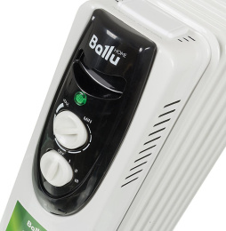 Масляный радиатор Ballu Classic BOH/CL-07WRN, с терморегулятором, 1500Вт, 7 секций, 3 режима, белый