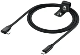 Кабель угловой (вправо) Satechi Right Angle 240W PD USB-C to USB-C Cable. Длина: 1м. Цвет: черный