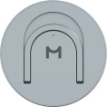 Беспроводное зарядное устройство Magssory Coin Серебристый (WCH015) (15Вт, Quick Charger, Power delivery, с магниным кабелем, совместимо с Magsafe)