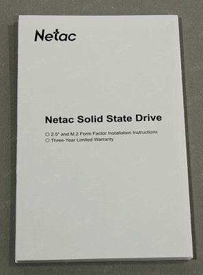 Накопитель SSD 256 Gb SATA 6Gb/s Netac N600S NT01N600S-256G-S3X 2.5"