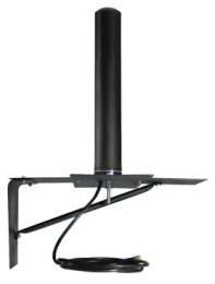 КН-82 "Триада" кронштейн черный, основание 86 мм