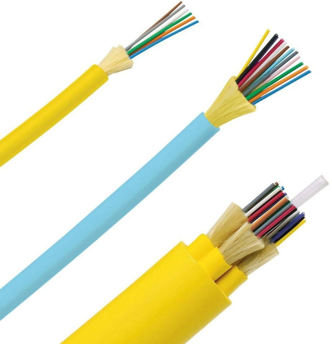 Кабель распределительный Panduit FADC912-37 12x 9/125 OS1/OS2 внутренний LSZH 1м желтый A