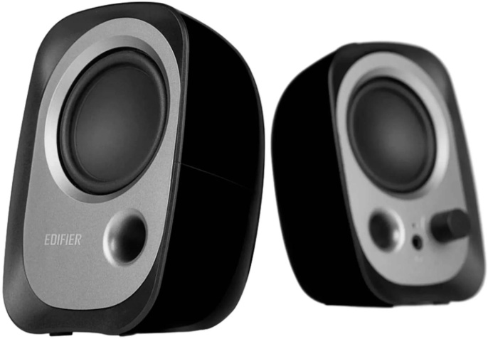 Колонки Edifier R12U 2.0 черный 4Вт портативные (R12U-BLACK)