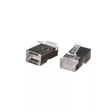 Коннекторы RJ45 8P8C для FTP кабеля 5 кат. экранированные, 20шт, VCOM VNA2230-1/20