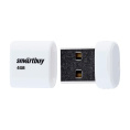 Smartbuy USB Drive 4GB LARA White SB4GBLara-W