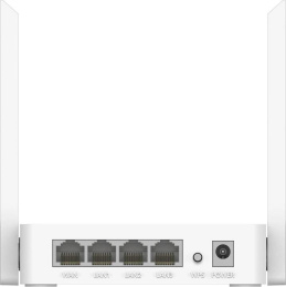 Маршрутизатор CUDY WR300 N300 Wi-Fi Router, Chipset MediaTek, 802.11b/g/n,300Mbps at 2.4GHz, 4 Ч 10/100Mbps Ports, 2 Ч 5dBi fixed antennas, WiFi router/AP/ Repeater/WISP Mode, Guest network, WPS, DDNS, VPN Client, IPv6, Cudy APP