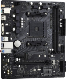 Материнская плата Asrock A520M-HVS Soc-AM4 AMD A520 2xDDR4 mATX AC`97 8ch 7.1 GbLAN RAID+VGA+HDMI