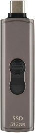 Внешний диск SSD Transcend ESD330C, 512ГБ, серый [ts512gesd330c]