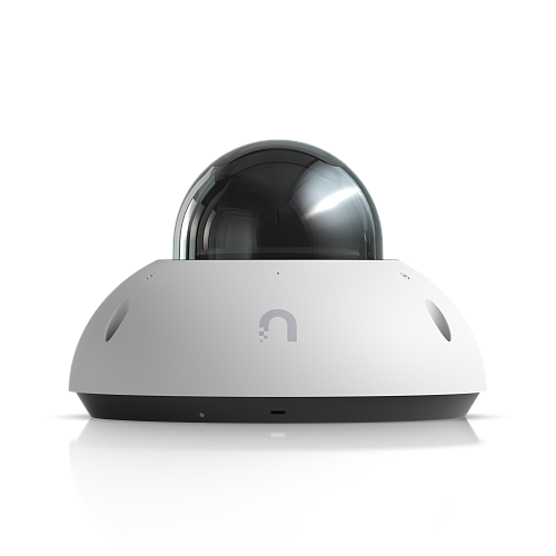 Ubiquiti UniFi Protect Camera G6 Dome White Купольная камера 4K PoE, с ночным видением, интеллектуальным распознаванием и прочным антивандальным корпусом. UVC-G6-Dome-W