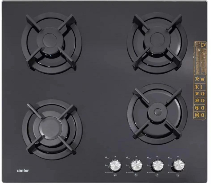 Встраиваемый комплект Simfer S63B416 черный/черный
