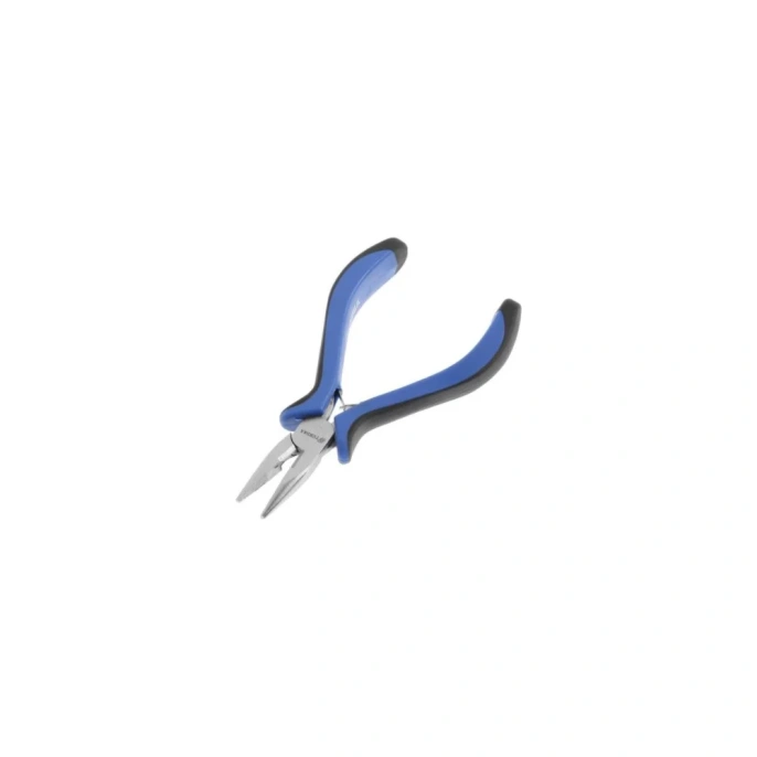 Длинногубцы ТУНДРА никелированные, 2К рукоятки, 130 мм 881678