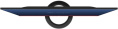 Монитор Hiper 24.5" EasyView FH2501 черный/красный TN LED 5ms 16:9 DVI HDMI M/M матовая 250cd 170гр/160гр 1920x1080 75Hz VGA FHD 3.6кг