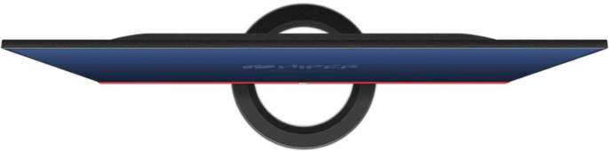 Монитор Hiper 24.5" EasyView FH2501 черный/красный TN LED 5ms 16:9 DVI HDMI M/M матовая 250cd 170гр/160гр 1920x1080 75Hz VGA FHD 3.6кг