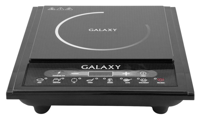 Плита Индукционная Galaxy GL 3053 черный стеклокерамика настольная ГЛ3053Л