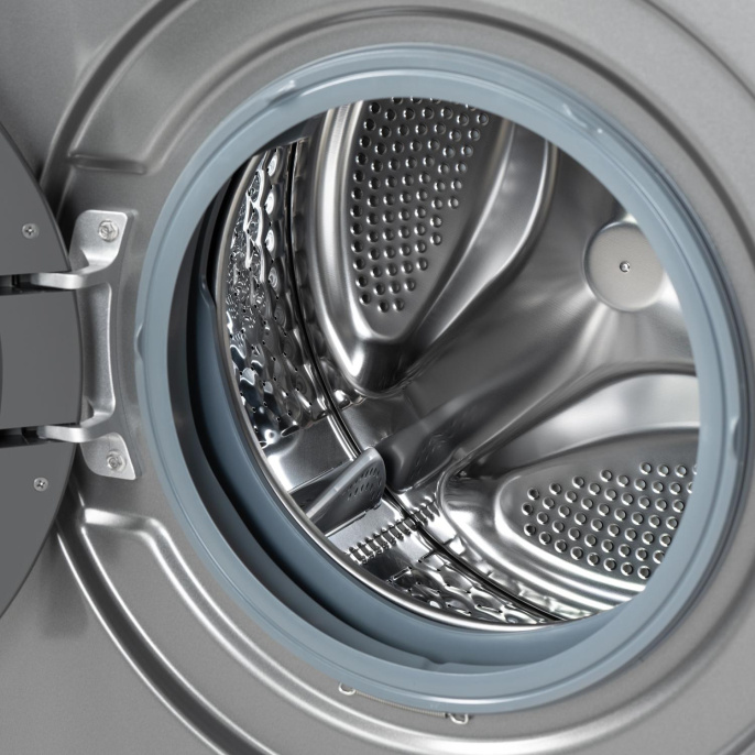 Стиральная машина Бирюса WM-SM510/08 M, с фронтальной загрузкой, 5кг, 1000об/мин, с паром, инверторная