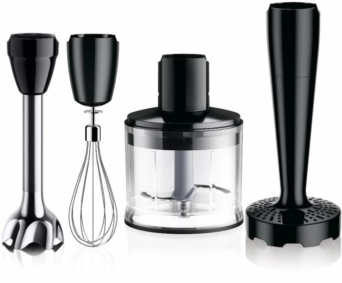 Блендер погружной Braun MultiQuick 5 MQ55307MBK 1000Вт черный