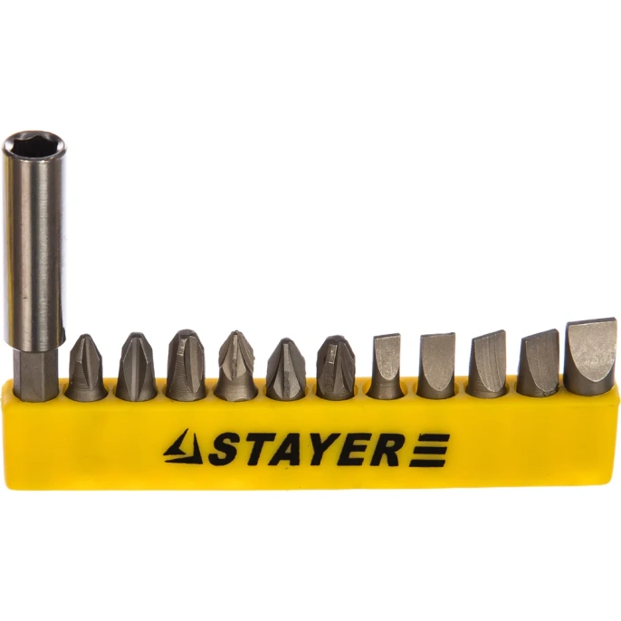 Набор бит MASTER 12 предметов STAYER 2609-H12_z01