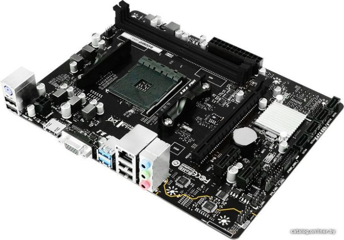 Материнская плата Biostar B450MHP Ver. 6.1 mATX, 17.4x 22.6 см, AMD B450, 2xDDR4 DIMM, 3200МГц, до 64 Гб, звук 7.1, 4xSATA3.0 6Gb/s , 2xPCIe2.0x1, 1xPCIe 3.0x16