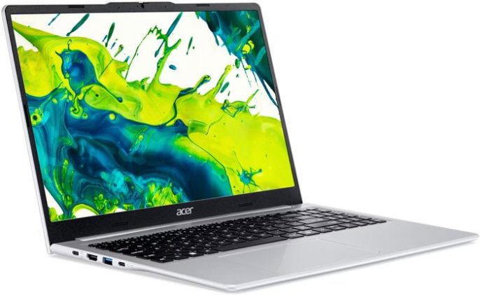 Ноутбук Acer Aspire Lite AL15-46P-R0W8 Ryzen 3 5400U 8Gb SSD512Gb AMD Radeon Graphics 15.6" IPS FHD (1920x1080) без ОС silver WiFi BT Cam (NX.JXVCD.002)