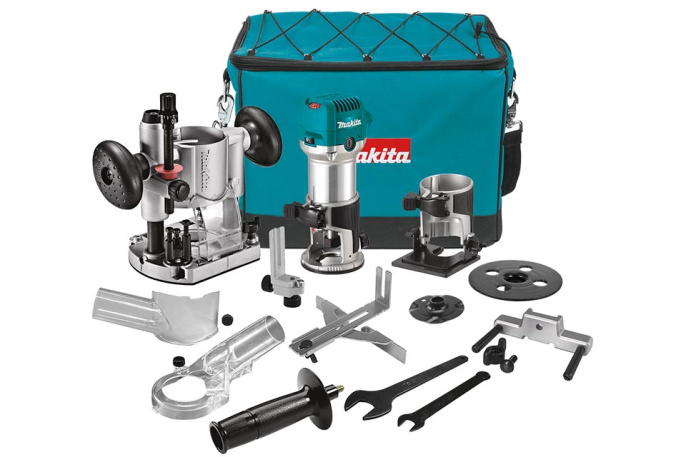 Фрезер Makita RT0702CX2 710Вт 34000об/мин макс.ход:35мм