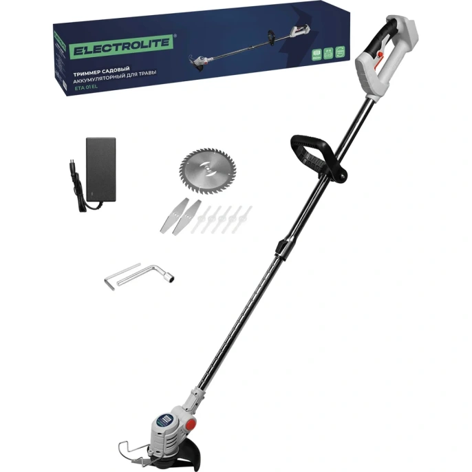 Садовый аккумуляторный триммер для травы Electrolite ета 01 EL 6060