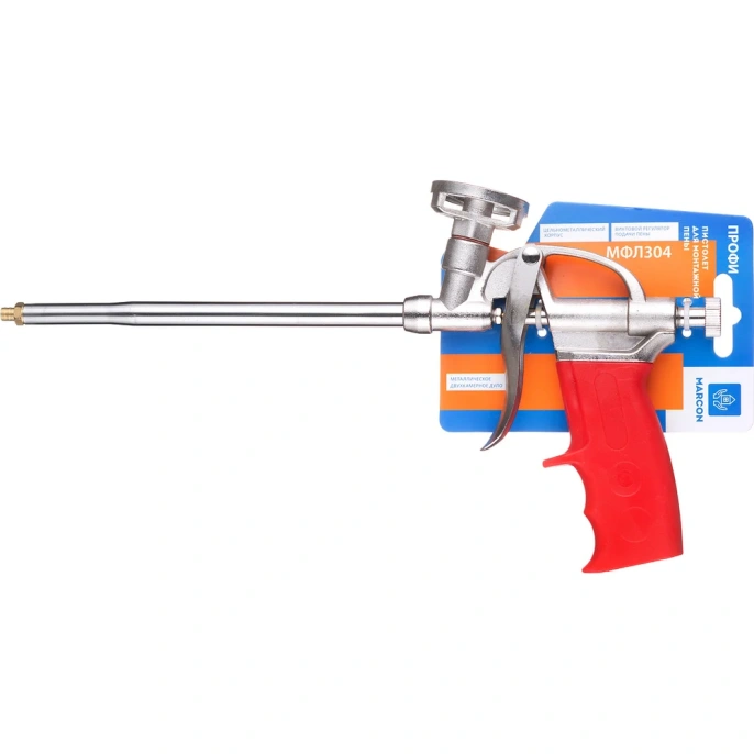 Пистолет для монтажной пены MARCON профи усиленный мфл 304 202304