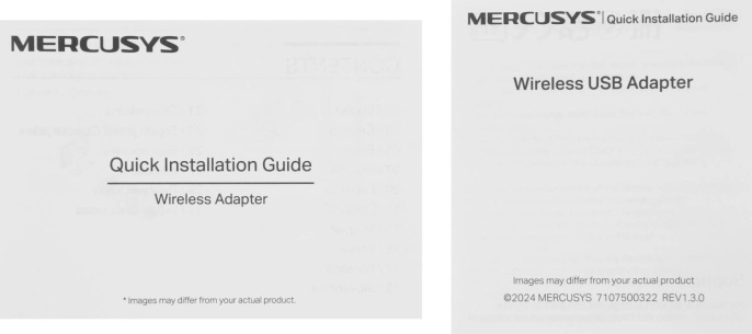 Wi-Fi адаптер MERCUSYS MA14N USB 2.0