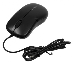 Мышь проводная A4TECH OP-560NU, оптическая, USB, 1200dpi, черный