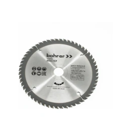 Диск пильный твердосплавный по дереву Мастер 160x20/16 мм, 56Т Bohrer 38216056