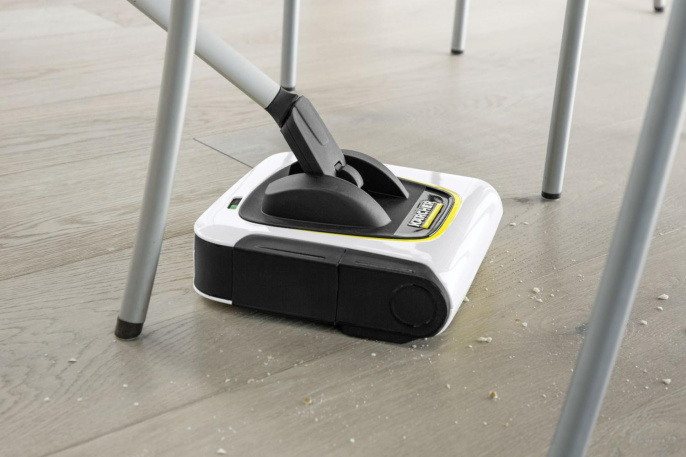 Пылесос-электровеник Karcher KB 5, 650Вт, белый/белый [1.258-050.0]