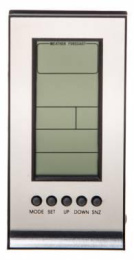 Погодная станция BURO H106AB,  серебристый