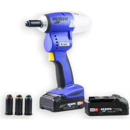 Заклепочник Gesipa birdie, 2 аккумулятора, l-boxx М00021444